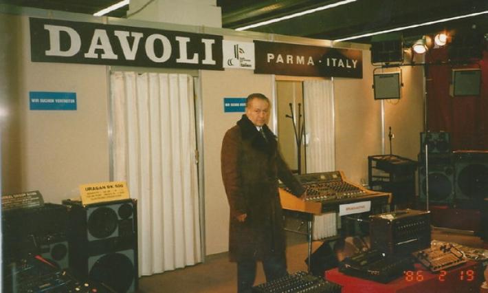 Athos Davoli, addio al &laquo;padre&raquo; degli amplificatori