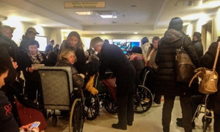 107 fratture in un giorno