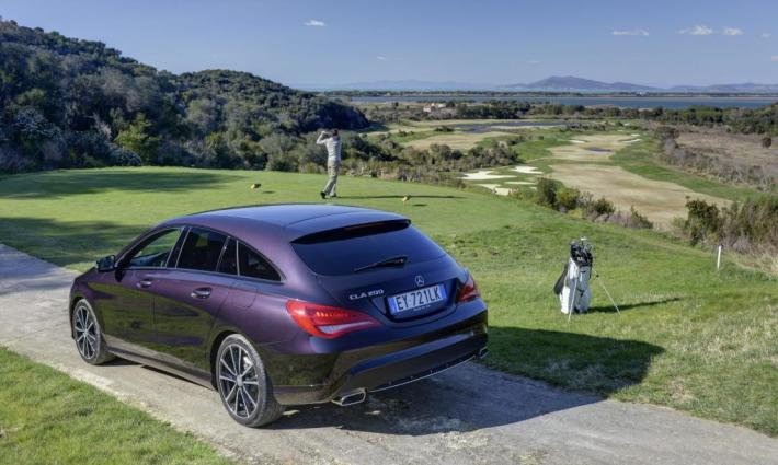 Mercedes Cla shooting brake, wagon con spirito da coup&eacute;