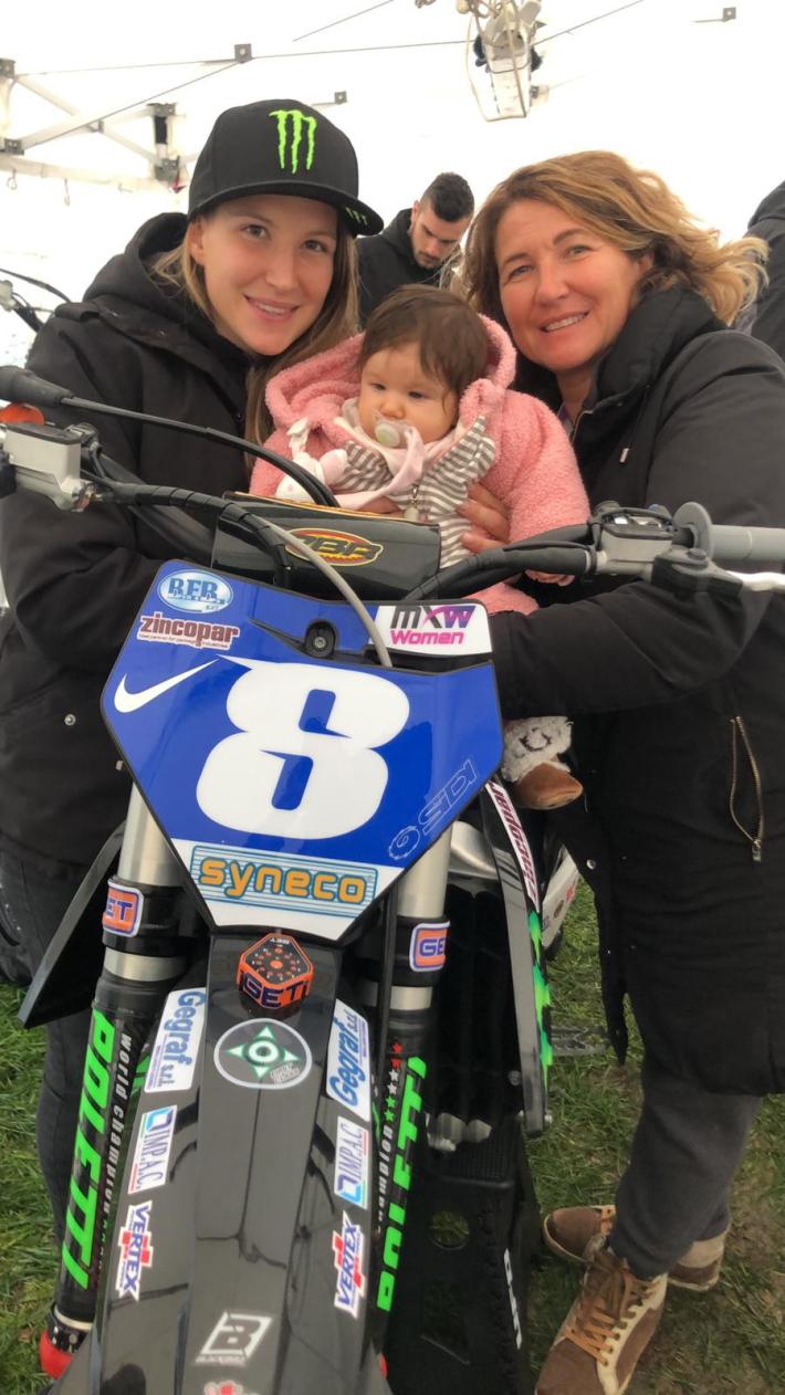 Kiara Fontanesi vola sul podio dopo la gravidanza