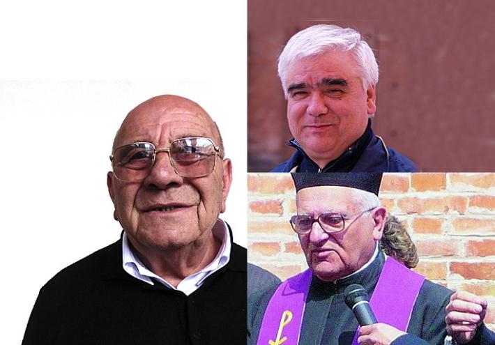 Padre Fausto, don Fermo e don Giacomo: addio a tre amatissimi pastori di anime