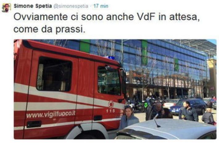  Allarme bomba a Sole 24Ore: evacuata redazione