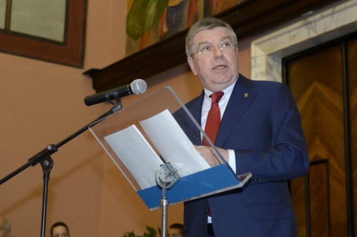 Bach "la cancellazione delle olimpiadi non e' in agenda"