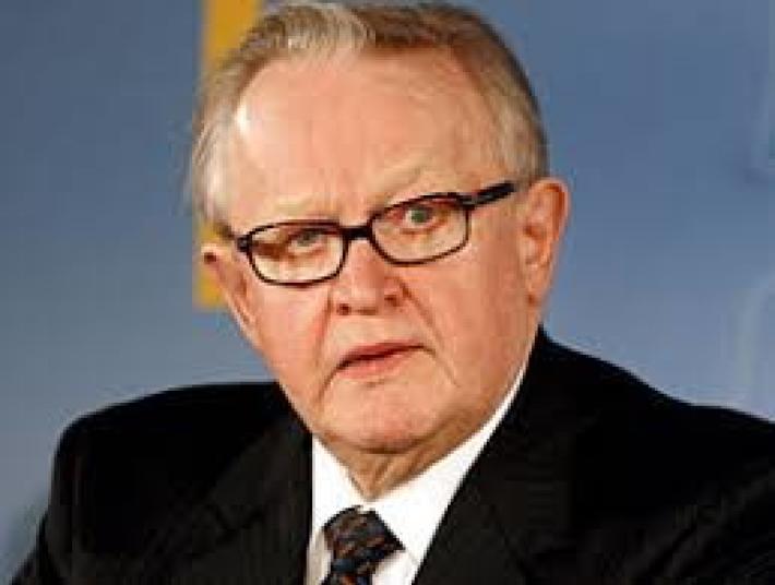 Contagiato il Nobel per la Pace Ahtisaari