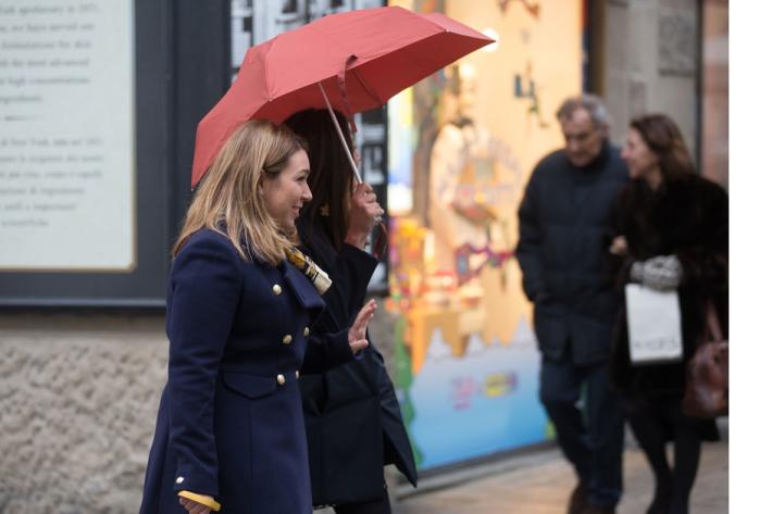 Vigilia bagnata...un po' meno inquinata?