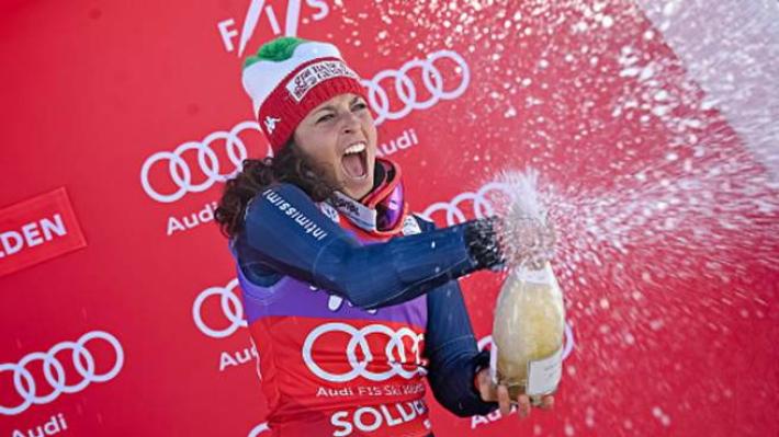 Discesa cancellata, Brignone vince la Coppa del mondo di sci 