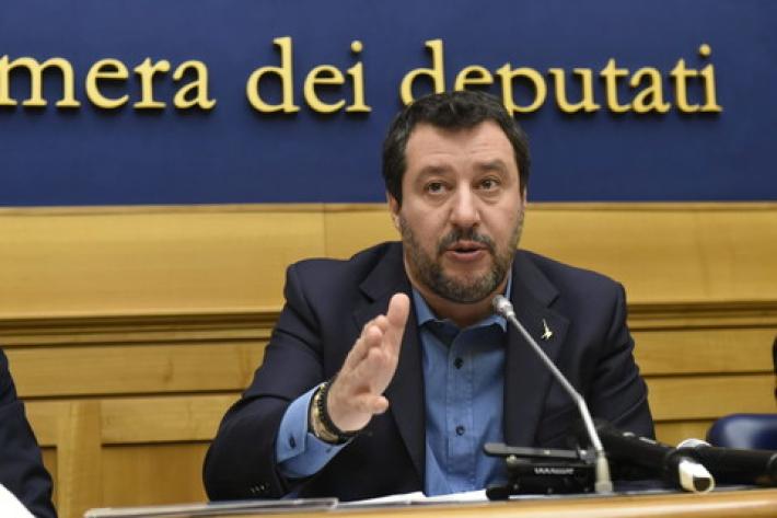 Coronavirus, Salvini "l'Europa dimostra il suo vuoto, il mes e' un furto"