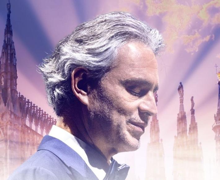 Bocelli, concerto in streaming dal Duomo di Milano a Pasqua