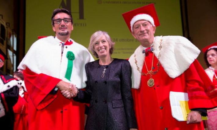 Laurea a Giovanni Ferrero, imprenditore illuminato