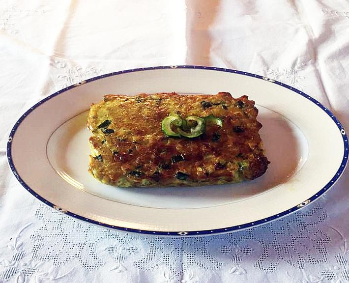 Frittata di zucchine al forno