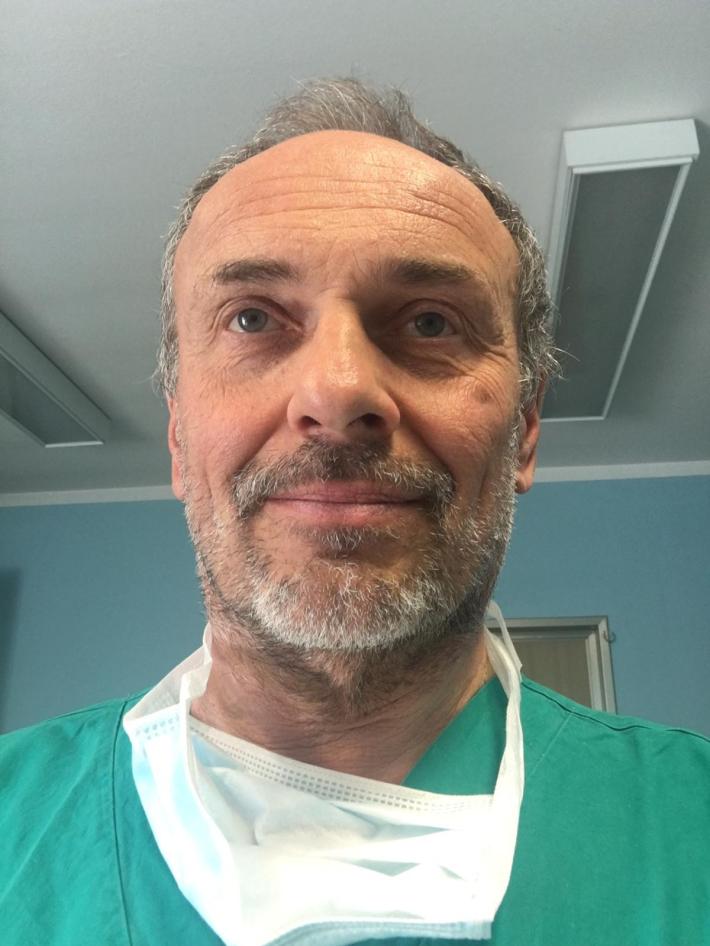 L'oculista parmigiano in trincea all'ospedale di Manerbio