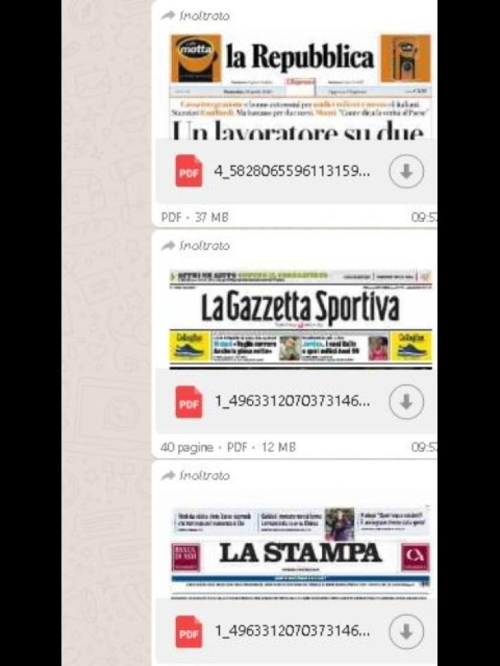 Sequestrati 17 canali di Telegram: piratavano Pdf  di giornali e libri 