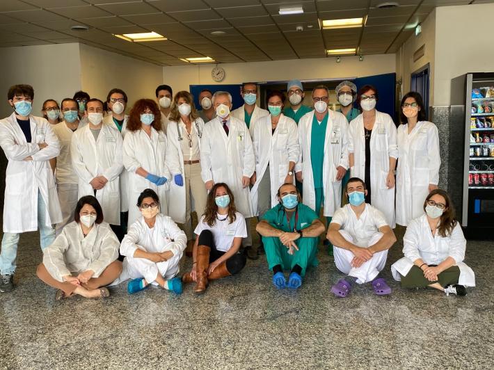 Volpi: &laquo;Nel padiglione Covid 2 un team formidabile: competenza e cuore&raquo;