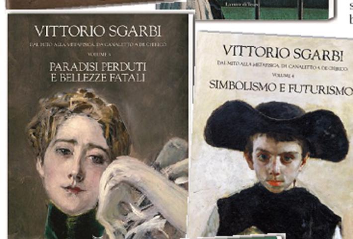 &laquo;Dal mito alla Metafisica&raquo;, cinque nuovi volumi sulla storia dell'arte firmati da Vittorio Sgarbi