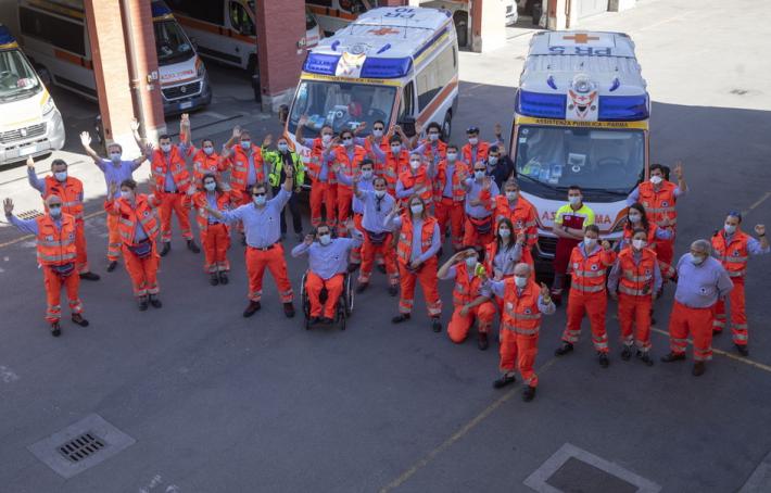 &laquo;In prima linea per tutti questi mesi. Con 530 volontari&raquo;