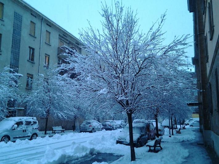 Nottata di gelo in Veneto, nel Vicentino -34,9 gradi