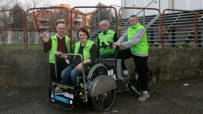 &Egrave; &laquo;magica&raquo; la bici a misura di disabili