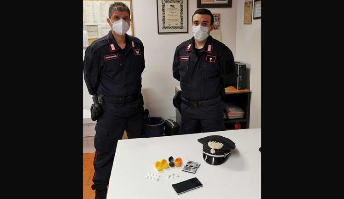 Montecchio, fermato con le dosi di cocaina pronte allo spaccio