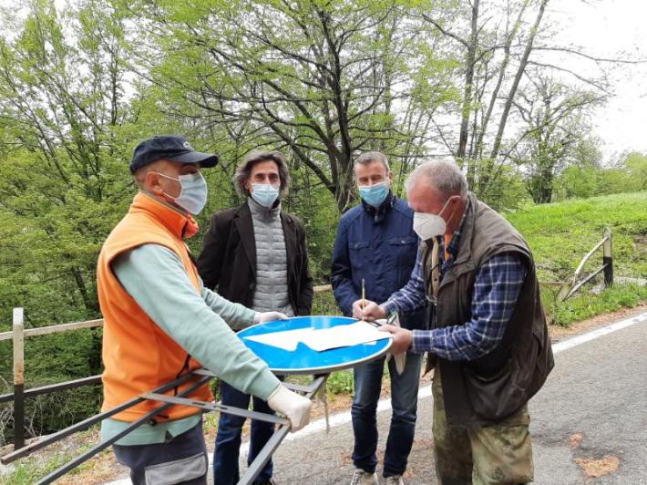Consegnati i lavori del ponticello di Grammatica: era stato chiuso d'urgenza il 24 aprile