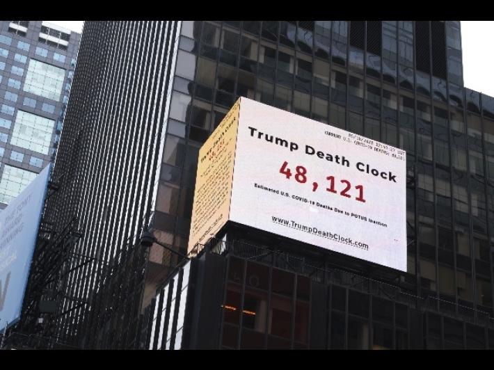 Ecco "l'orologio della morte di Trump"