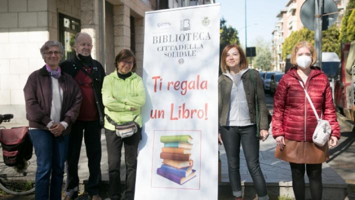 Nel quartiere Cittadella i libri si donano al mercato