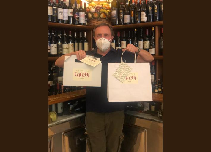 Quando il take away &egrave; alla parmigiana Aspettando la riapertura dei locali