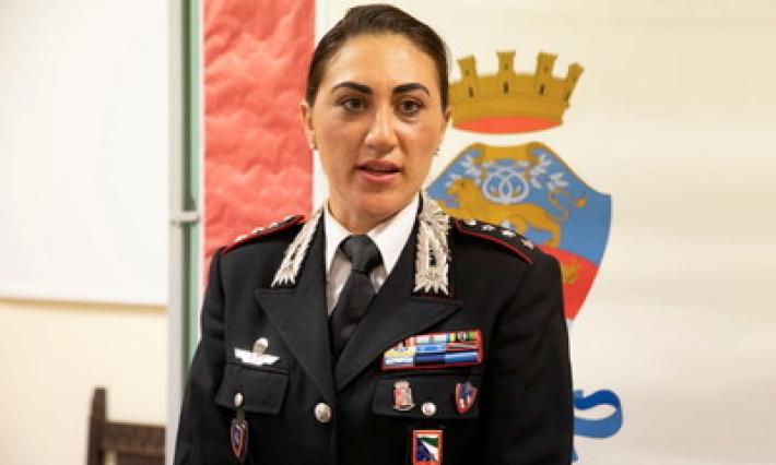 Azzurra Ammirati, a Parma una donna con le stellette