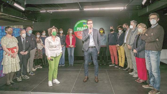 La squadra di Sinistra Coraggiosa