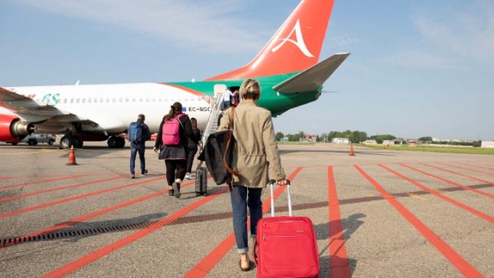 Si decolla ora per la Spagna e l'Egitto