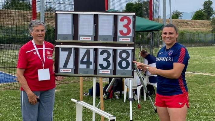 Record italiano per Sara Fantini