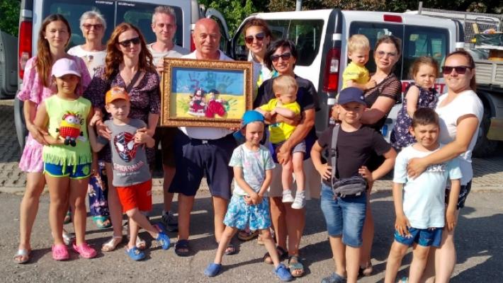 &laquo;Noi bimbi ucraini, che per la prima volta abbiamo visto il mare&raquo;