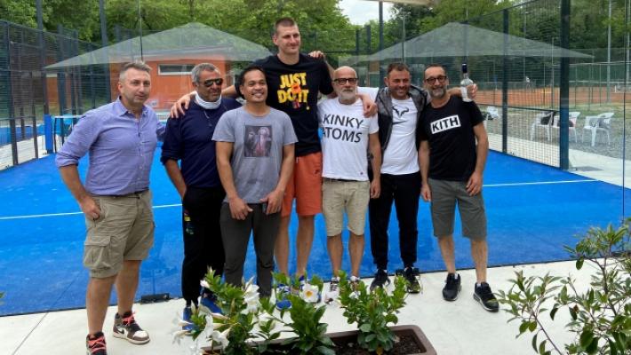 Sorpresa a Tabiano: al T-Club c'era Nikola Jokic