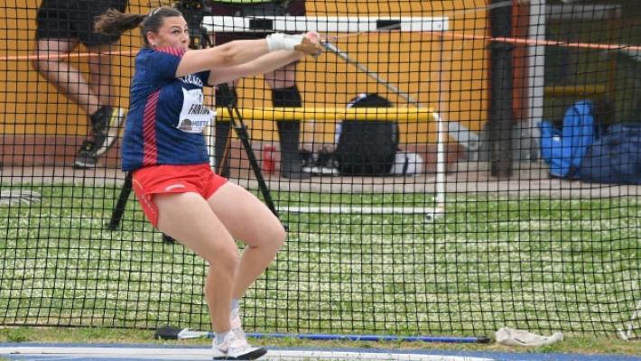 Record italiano di lancio del martello: la Fantini fa il bis
