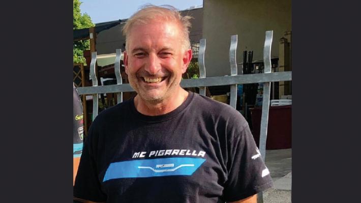 L'agente di commercio con la passione per la bici