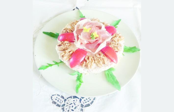 Cheesecake salata, la cucina  degli avanzi, buona e genuina