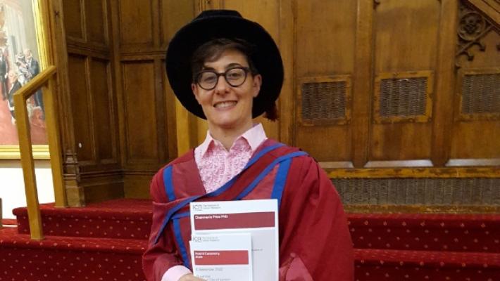 La carriera londinese di Elisa Fontana, ricercatrice e calciatrice