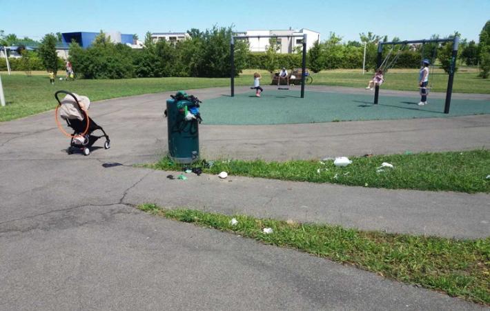 'Ecco in che condizioni &egrave; il parco S. Eurosia'