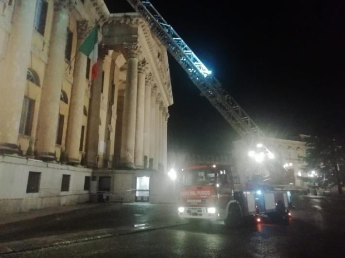 Nubifragio e grandine nel veronese