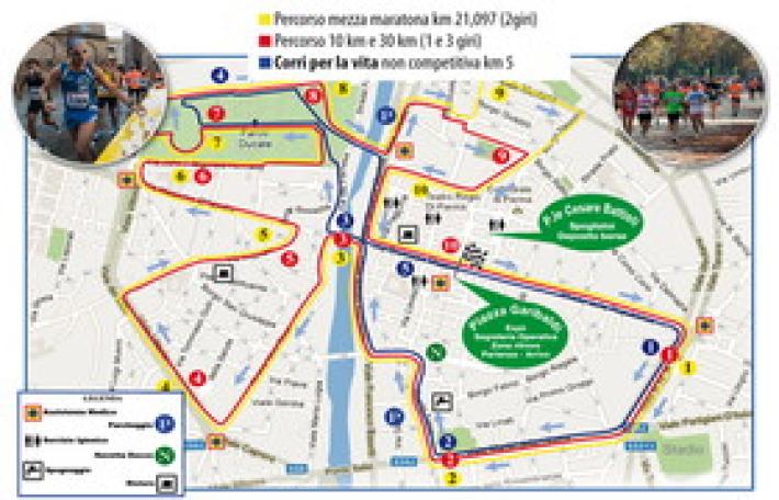 Cariparma, la citt&agrave; ai podisti