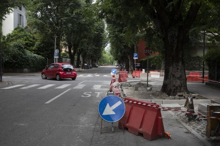 Viale Magenta, lavori contestati dai residenti