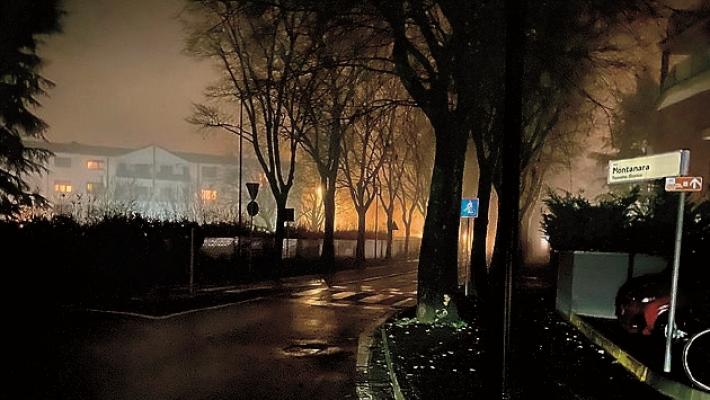 Strada Montanara al buio per tre giorni