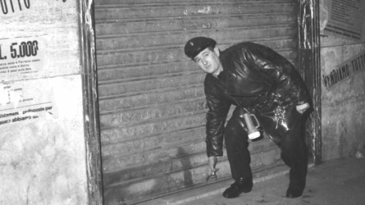 La ronda dei metronotte tra i vitelloni anni '60