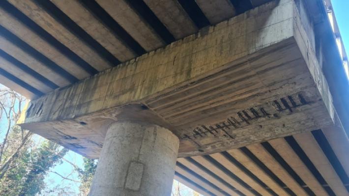 Quel viadotto &laquo;scrostato&raquo;