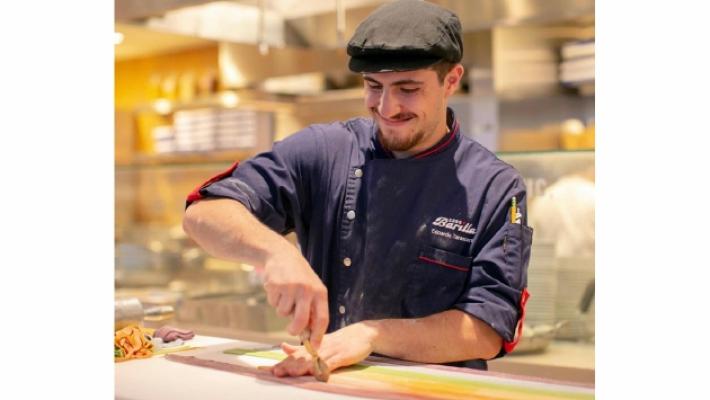 Lo chef Edoardo Tarasconi tenta l'avventura vegetariana