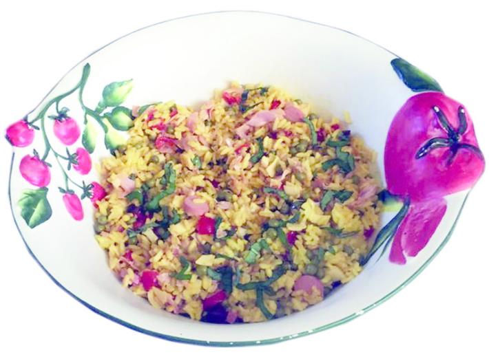 La ricetta della domenica - Insalata di riso con zafferano e balsamico