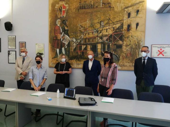 Ecografie polmonari a domicilio, Chiesi dona all'Ausl il kit wireless