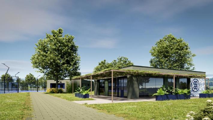 Campi da padel e tanto verde: nuovo polo sportivo a Vaio