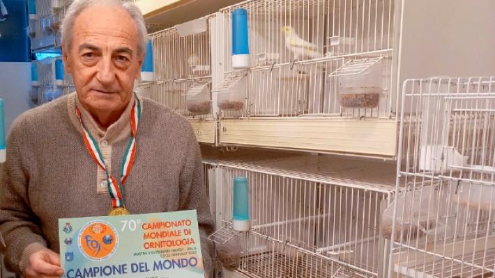 Campionati mondiali: i canarini di Renzo Mantovani vincono la medaglia
