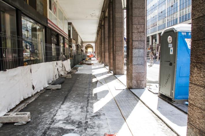 L'incrocio tra via Mazzini e via Garibaldi chiuso per lavori fino all'8 agosto
