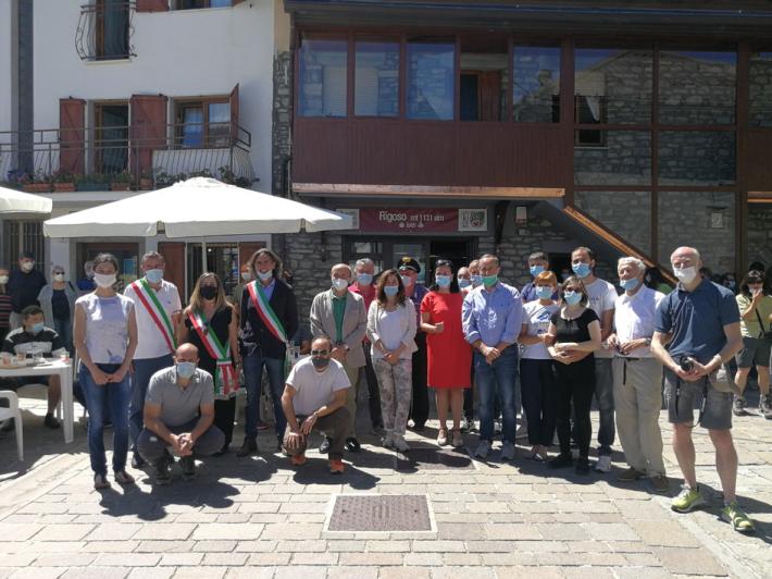 Bar e bottega riaprono: Rigoso rinasce